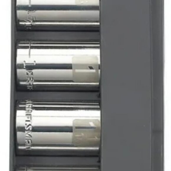 Craftsman USA 34574 Metric 5 pc 1/2" Drive 12 pt Socket Set Laser Etched Rare - Picture 7 of 7